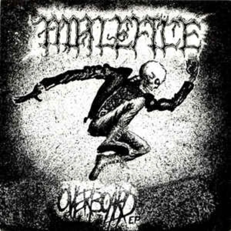Malefice - Overboard USED 7" (blue vinyl)