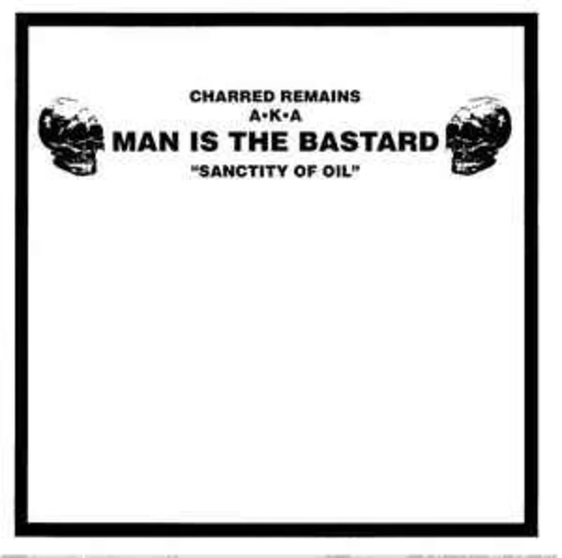 Man Is The Bastard / Bizarre Uproar - Split USED 7" (orange vinyl)