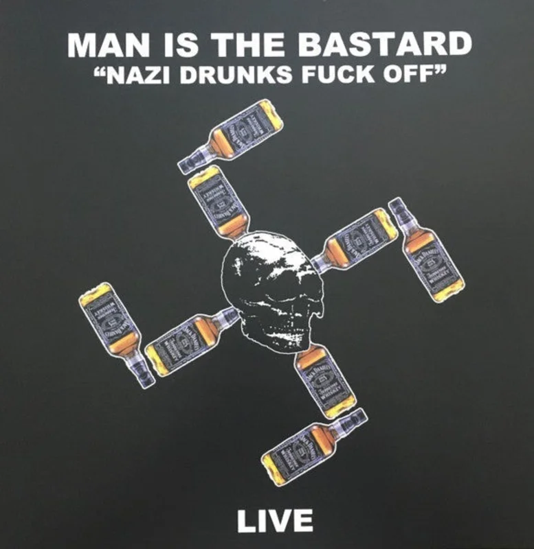 Man Is The Bastard / Man Is The Bastard Noise - Nazi Drunks Fuck Off Live / Native American Live NEW LP