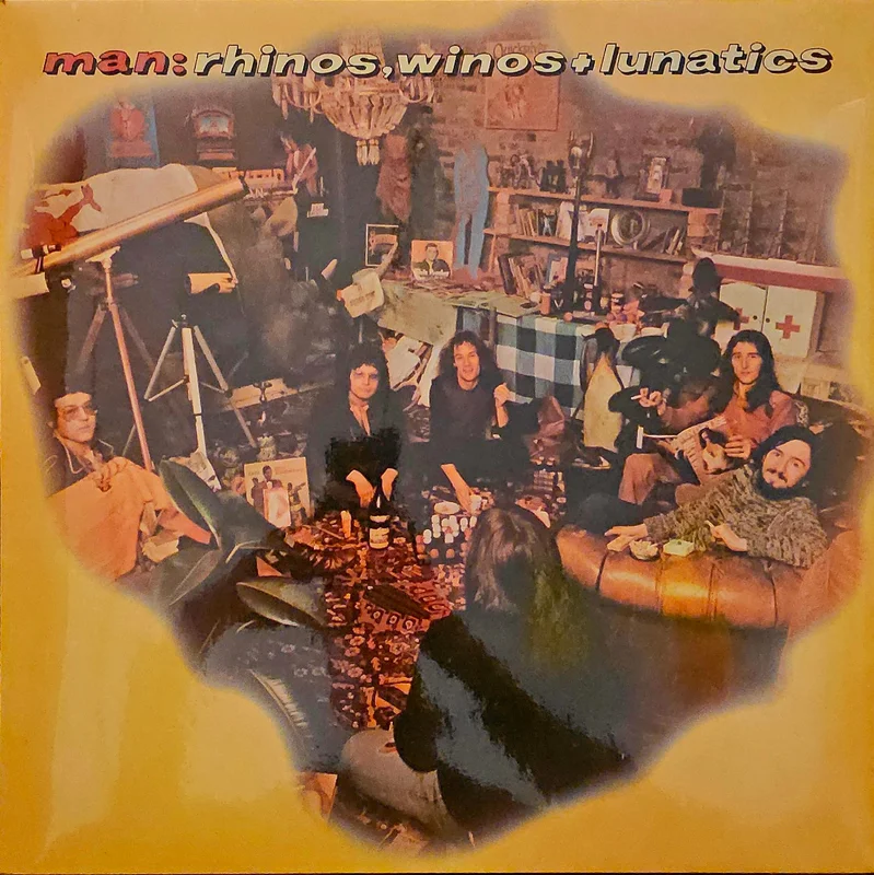 Man - Rhinos, Winos And Lunatics Lp