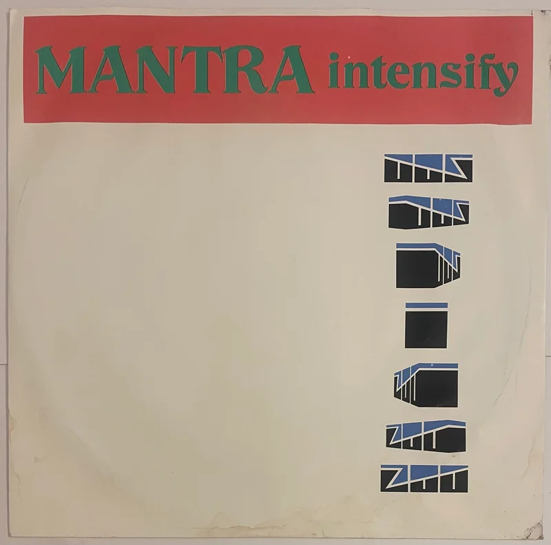 Mantra - Intensify 12" Single (Promo)
