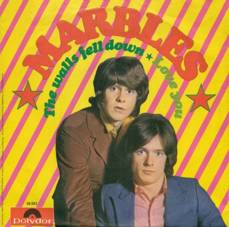 Marbles  The Walls Fell Down / Love You  (1969)     7"