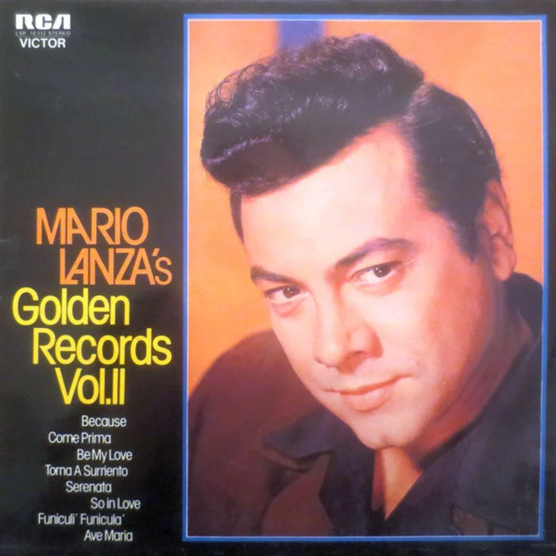 Mario Lanza  Mario Lanza's Golden Records Vol.II  (1976)