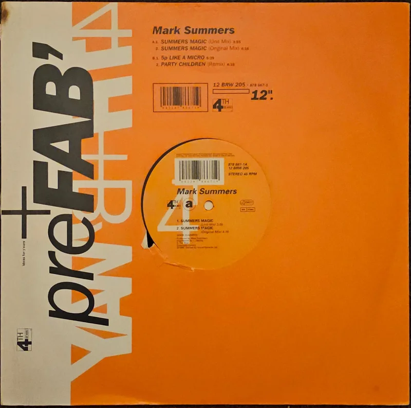 Mark Summers  Summers Magic 12" Single