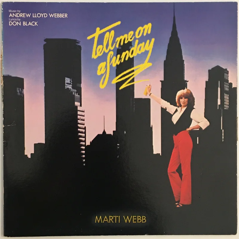 Marti Webb - Tell Me On A Sunday Lp