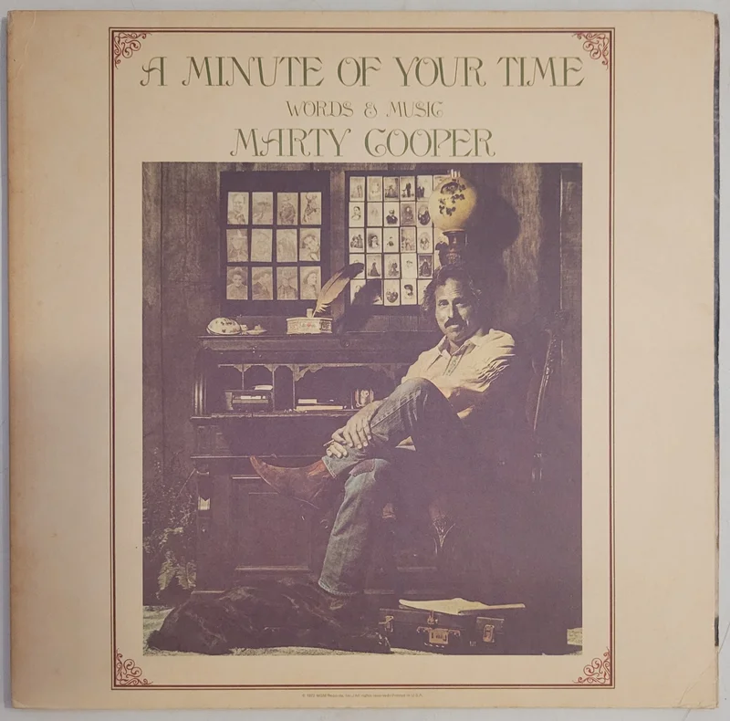 Marty Cooper - A Minute Of Your Time Lp