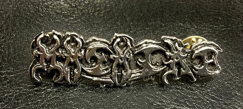 MASACRE - LOGO METAL BADGE