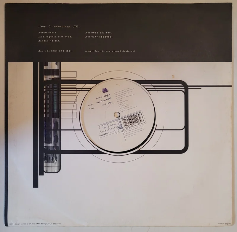 Mea Culpa - Spiritual Light 12" Single