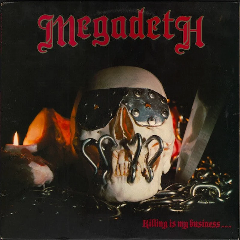 Megadeth - Killing Is My Business USED METAL LP (green labels)