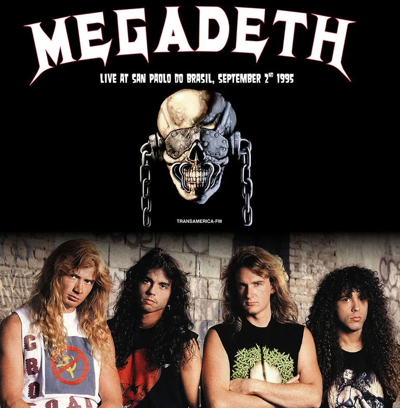Megadeth - Live at Sao Paolo do Brasil, 1995 - 180g colored vinyl