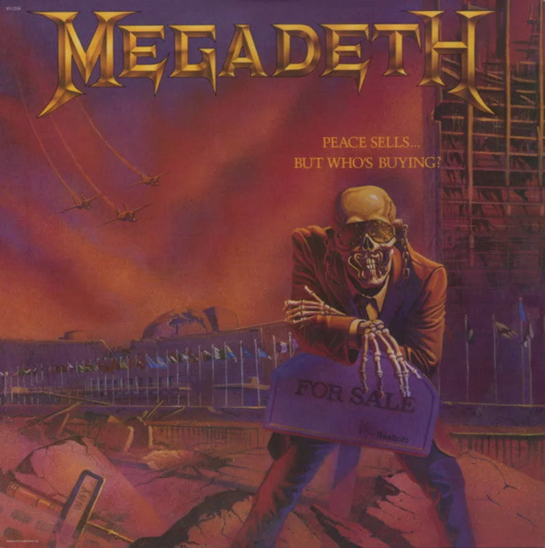 Megadeth - Peace Sells... But Who's Buying? USED METAL LP