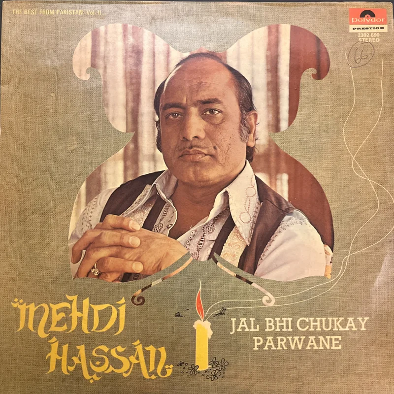 Mehdi Hassan  Jal Bhi Chukay Parwane (Used Vinyl - VG+) JB Marketplace