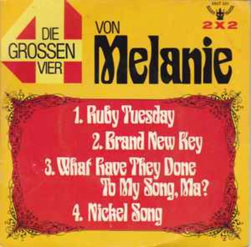 Melanie  Die Grossen Vier Von Melanie  (1975)     7"
