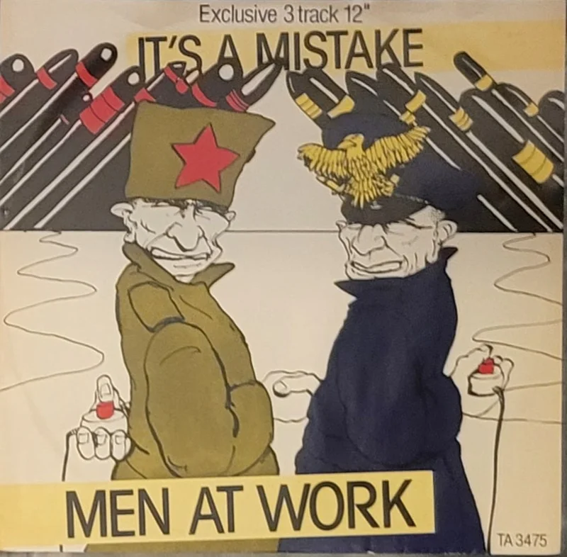 Men At Work - It's A Mistake 12" Single