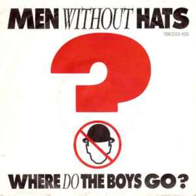 Men Without Hats  Where Do The Boys Go?  (1984)    7"