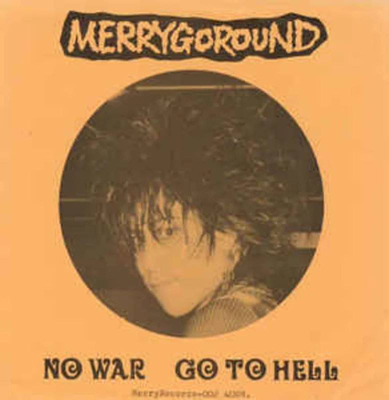 Merrygoround - No War USED 7" (red flexi)