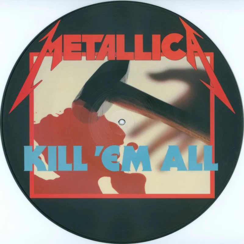 Metallica - Kill 'Em All USED METAL LP (pic disc) uk press