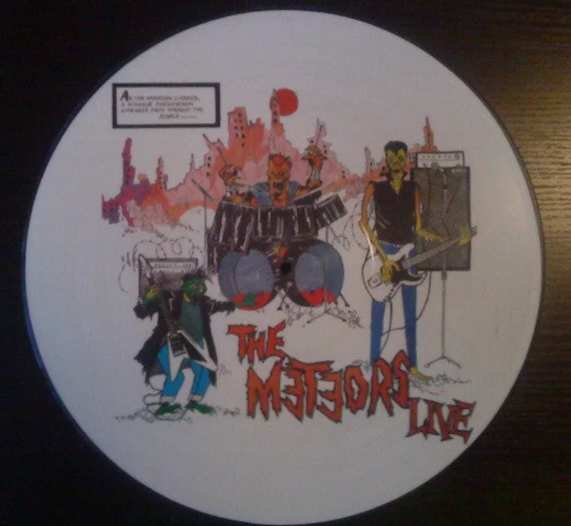 Meteors - The Meteors Live USED PSYCHOBILLY / SKA LP (pic disc)