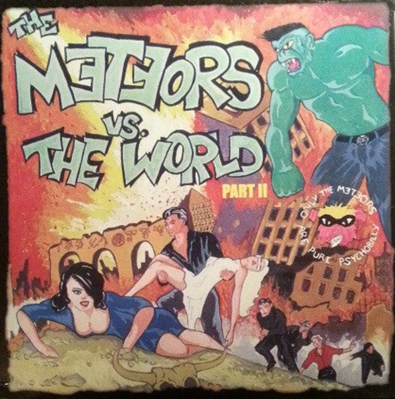 Meteors - The Meteors Vs The World Part II  NEW PSYCHOBILLY / SKA LP