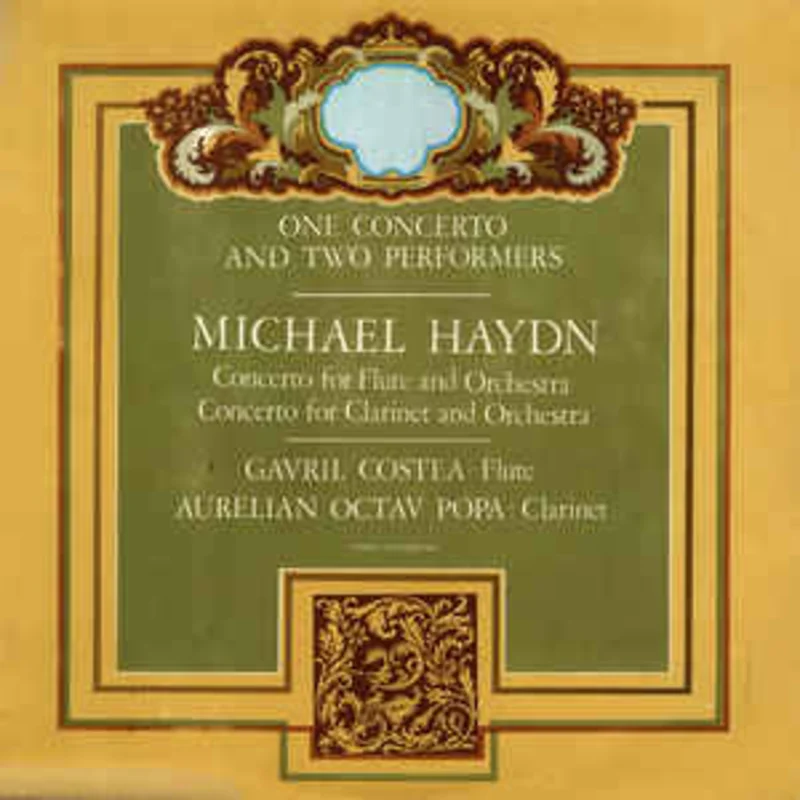 Michael Haydn  One Concerto And Two Performers = Un Concert i Doi Interprei (1984)
