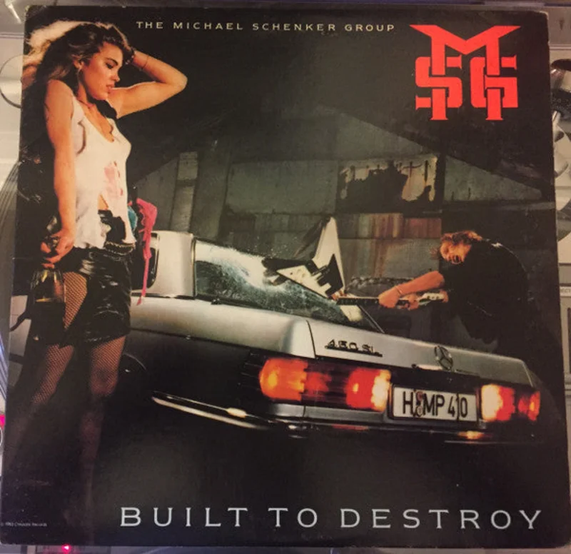 Michael Schenker Group - Built To Destroy USED METAL LP