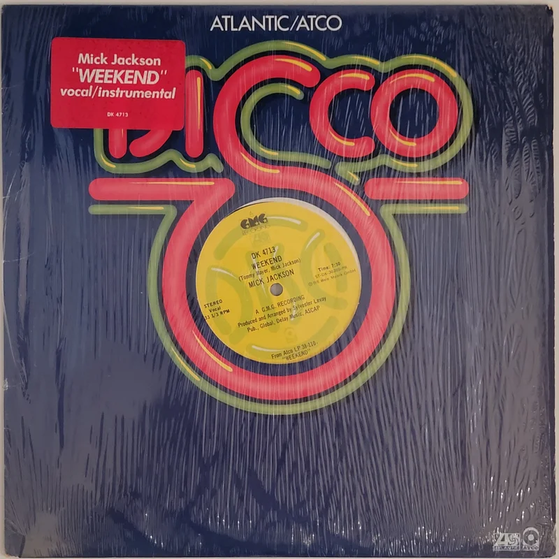 Mick Jackson - Weekend 12" Single