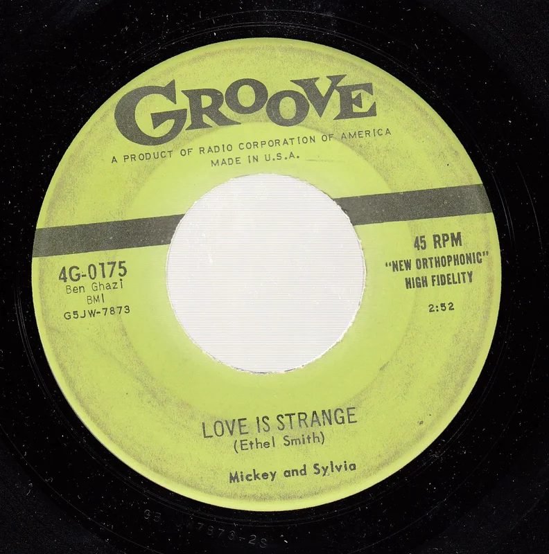 Mickey and Sylvia - Love is Strange b/w I'm Going Home