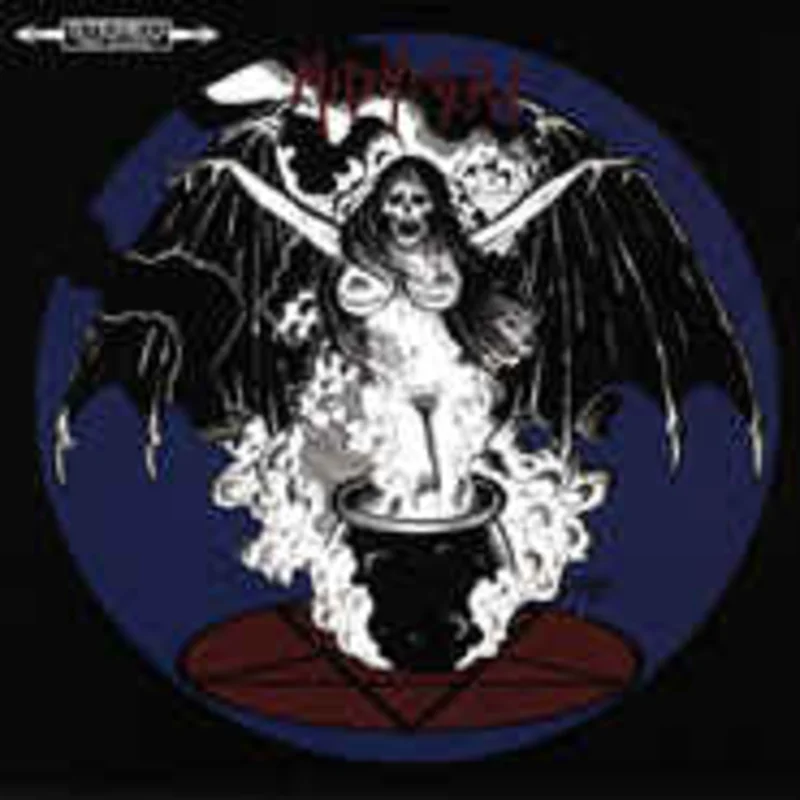 Midnight - Berlin Is Burning USED METAL LP (blue vinyl)