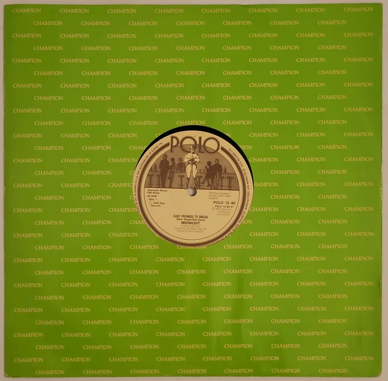Midnight - Easy Promise To Break 12" Single