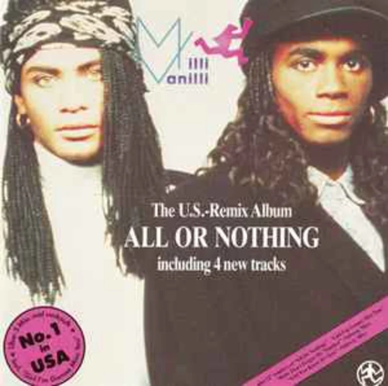 Milli Vanilli  All Or Nothing - The U.S. Remix Album  (1989)     CD