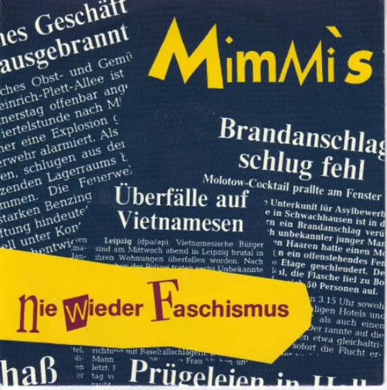 Mimmis - Nie Wieder Faschismus USED 7"