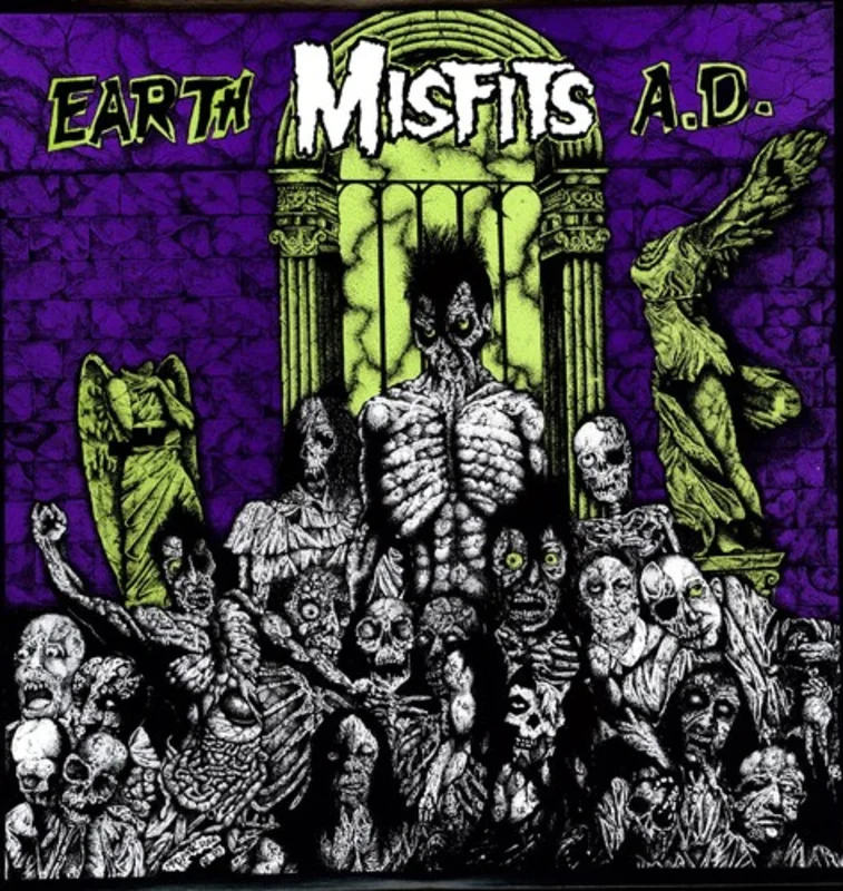Misfits - Earth A.D. / Wolf's Blood on limited colored vinyl