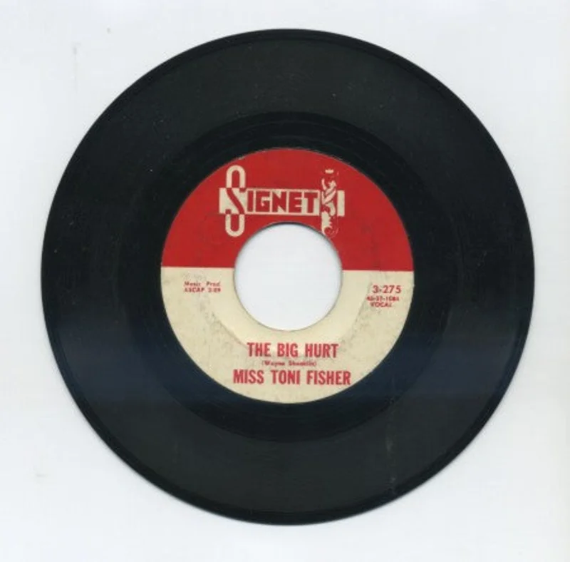 Miss Toni Fisher - The Big Hurt/ Memphis Belle
