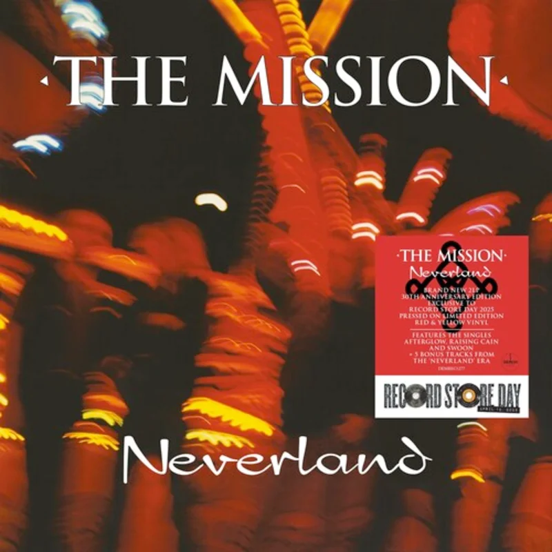 MIssion - Neverland - 2 LP set - 30th anniversary edition on limited colored vniyl  for RSD25
