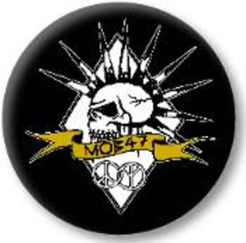 MOB 47 SKULL 1.5"button