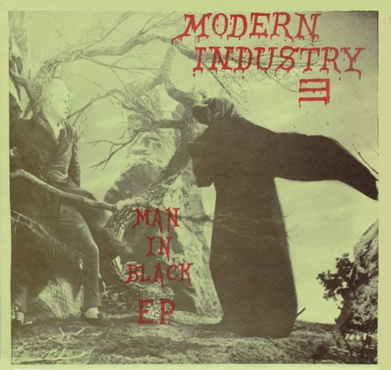 Modern Industry - Man In Black E.P. USED 7"