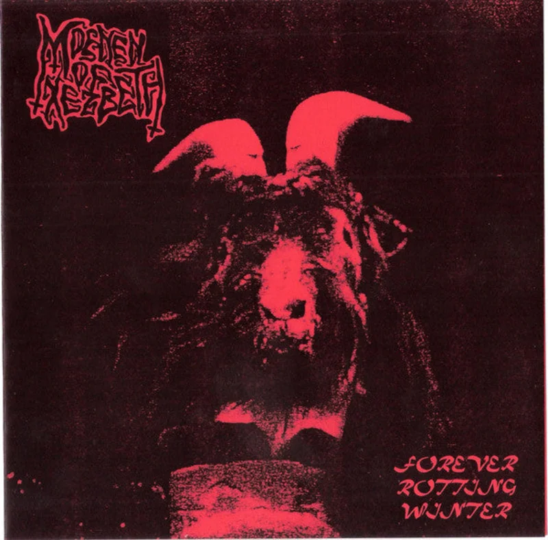Moenen Of Xezbeth - Forever Rotting Winter USED METAL 7"
