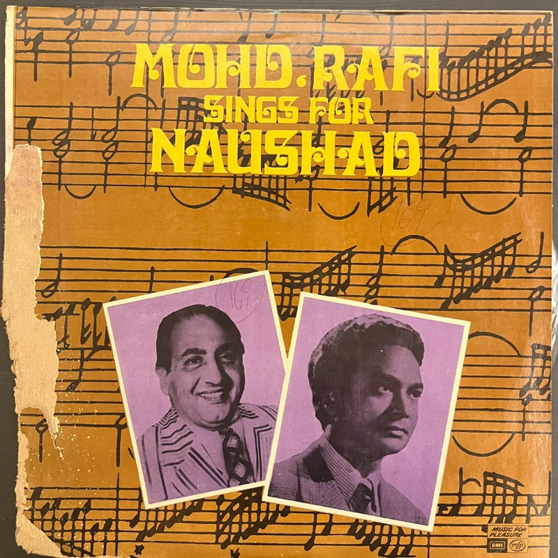 Mohammed Rafi  Sings For Naushad (Used Vinyl - VG+) JB Marketplace