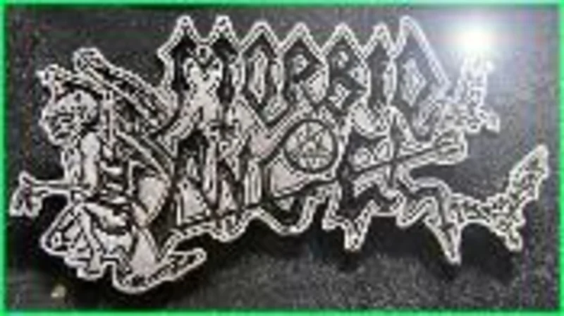 MORBID ANGEL LOGO METAL BADGE