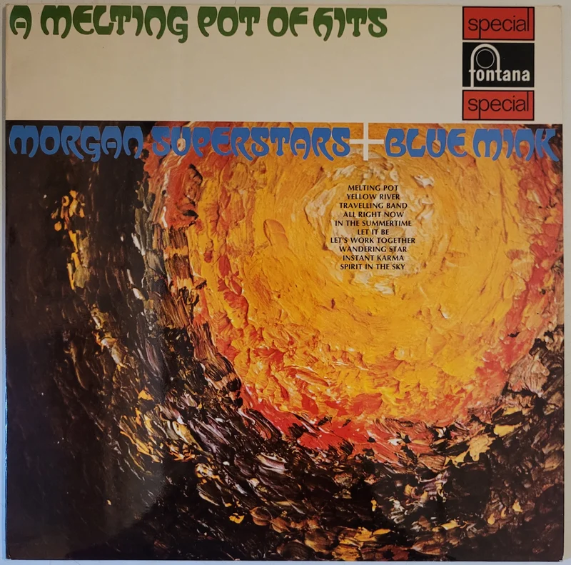 Morgan Superstars + Blue Mink  A Melting Pot Of Hits Lp