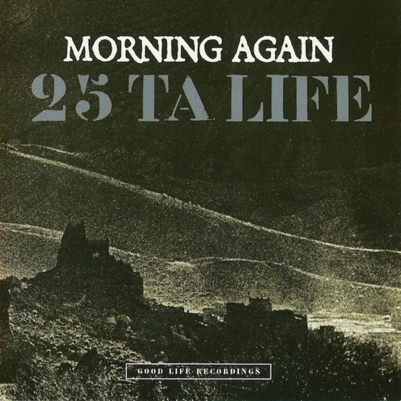 Morning Again / 25 Ta Life - Split USED 7" (blue vinyl)