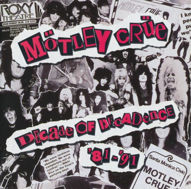 Motley Crue - Decade Of Decadence '81 to '91 USED METAL CD