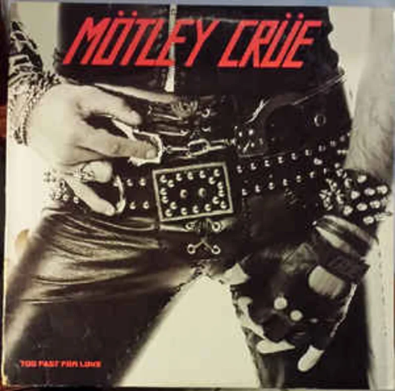 Motley Crue - Too Fast For Love USED METAL LP (jpn)