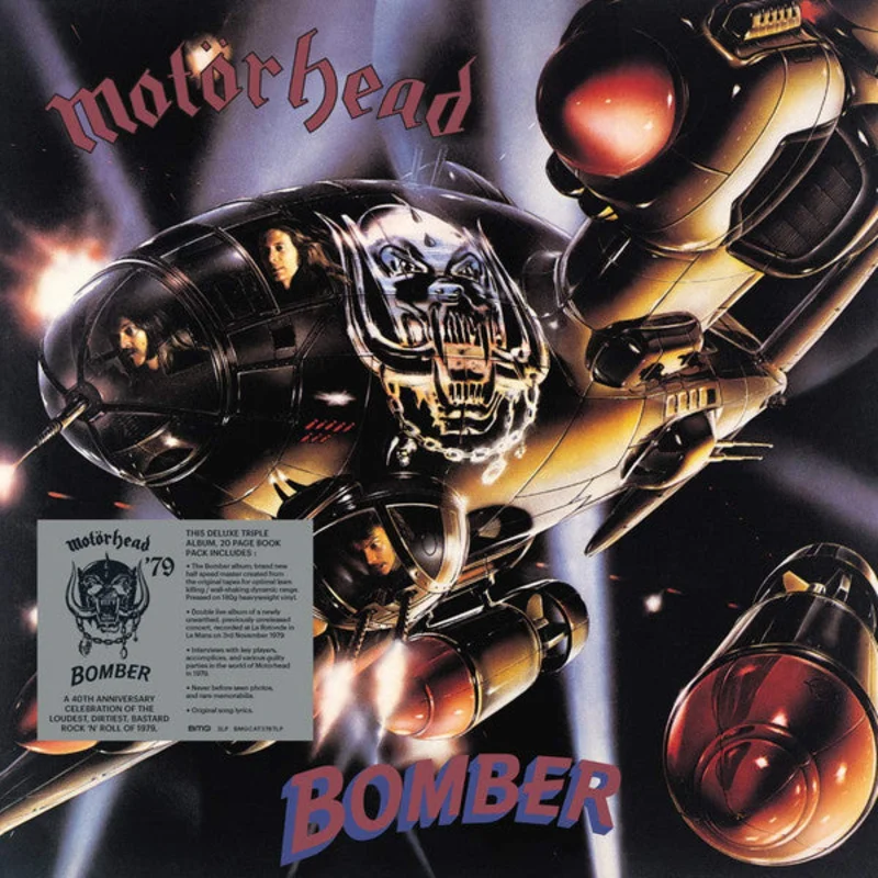 Motorhead - Bomber (40th Anniversary Edition) NEW METAL 3XLP (boxset)