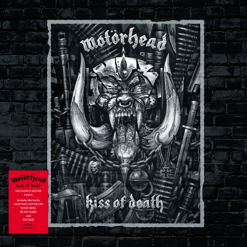 Motorhead - Kiss of Death - on limited SILVER vinyl