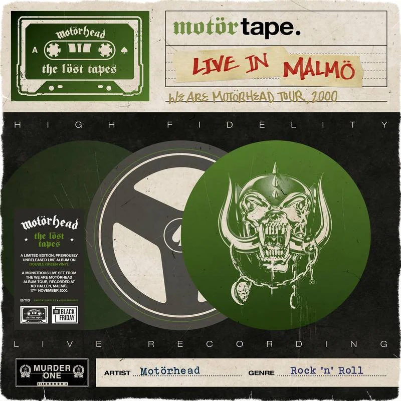 Motorhead - The Lost Tapes Vol. 3 - 2 LP set on limited colored vinyl