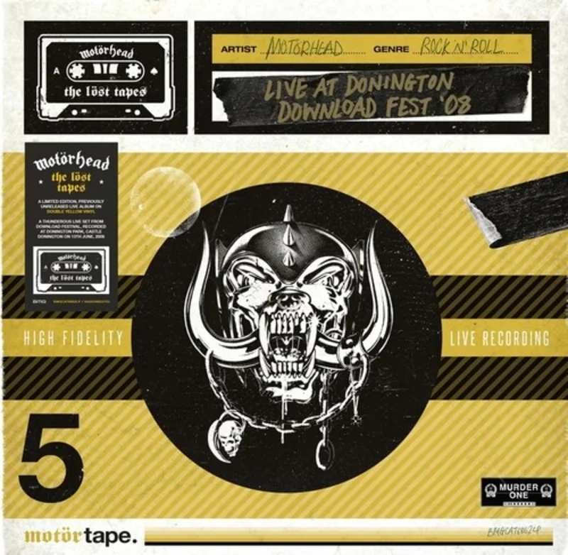 Motorhead - The Lost Tapes Vol. 5 - 2 LP set on limited colored vinyl