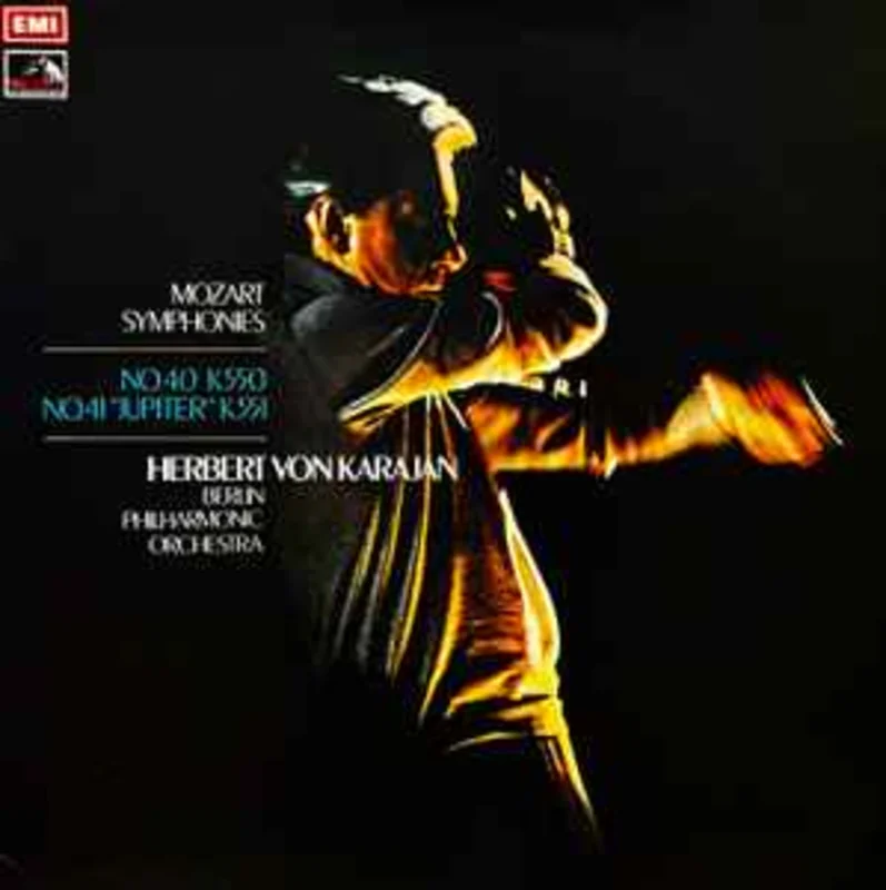 Mozart*, Berlin Philharmonic Orchestra* Conducted By Herbert von Karajan  Symphonies No.40 K. 550 / No.41 "Jupiter" K. 551  His Master's Voice