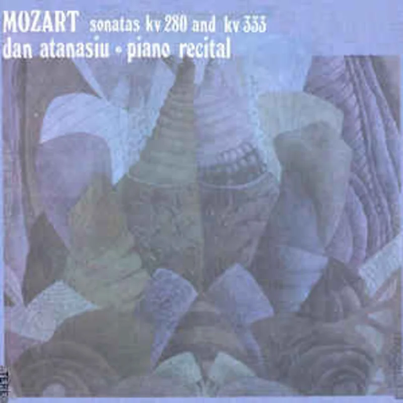 Mozart* - Dan Atanasiu  Piano Recital (1985)
