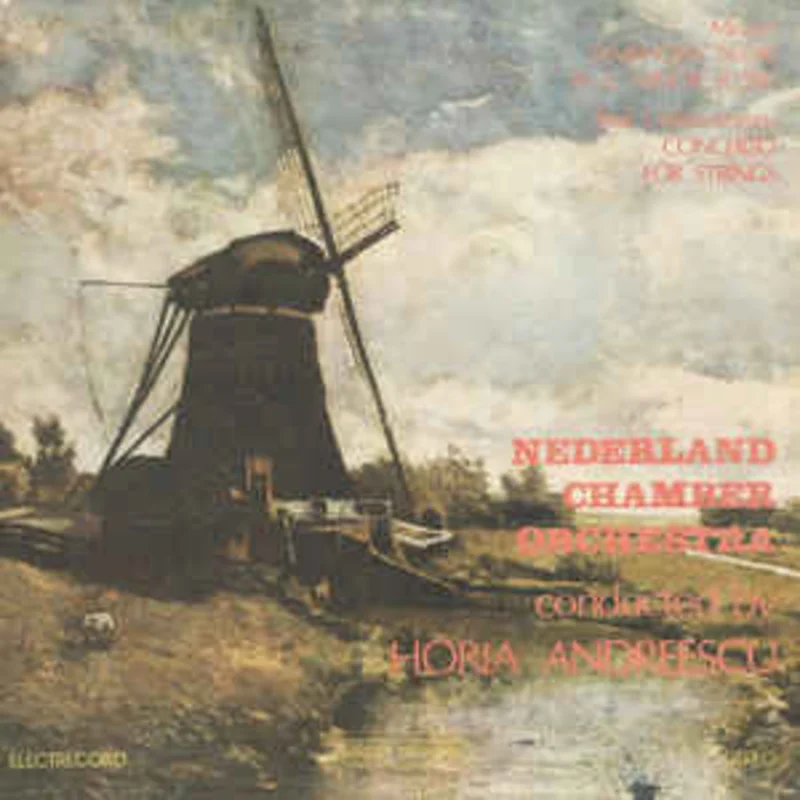 Mozart / Paul Constantinescu - Nederland Chamber Orchestra , Conducted By Horia Andreescu  Symphony No. 40 In G Minor, K. 550 / Concerto For Strings  (1987)